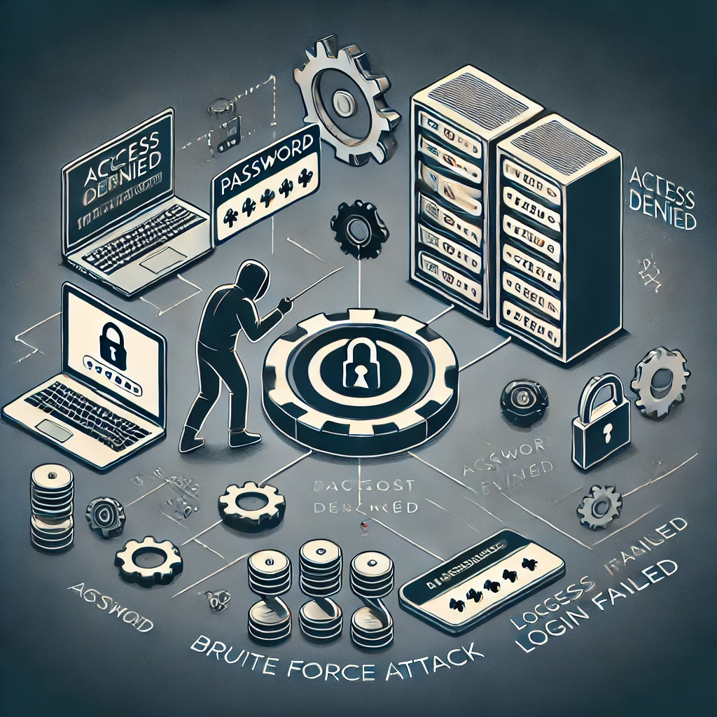 Brute Force Attack Diagram