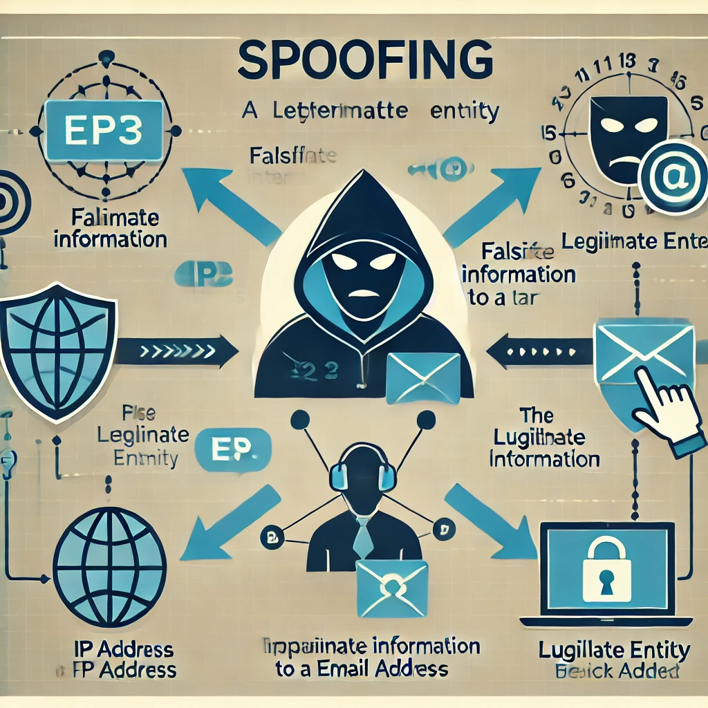 Spoofing Attack Diagram