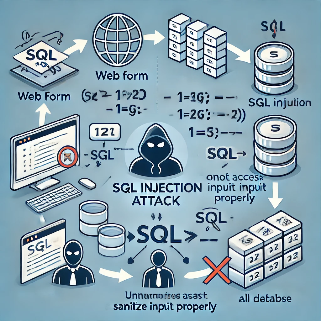 SQL Injection Diagram